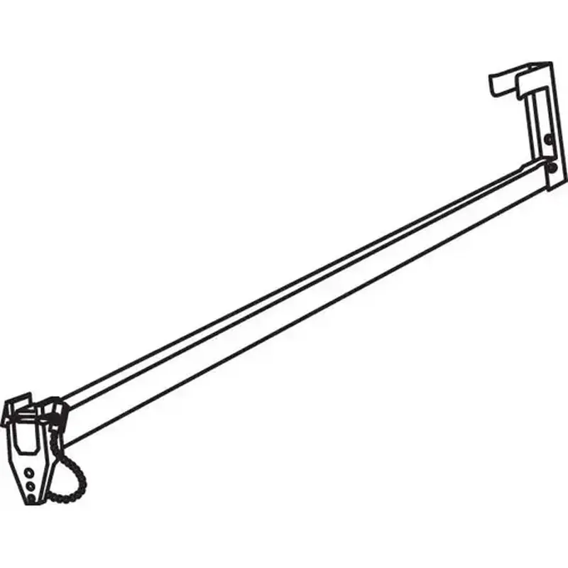Brixwell 16-108w 48in CharleY-Bar White security Bar Assembly pds 29 Wh