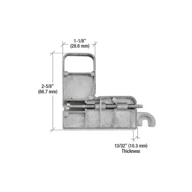 CRL B712 Sliding Screen Door Corner Insert for Monar Doors - pack of 2