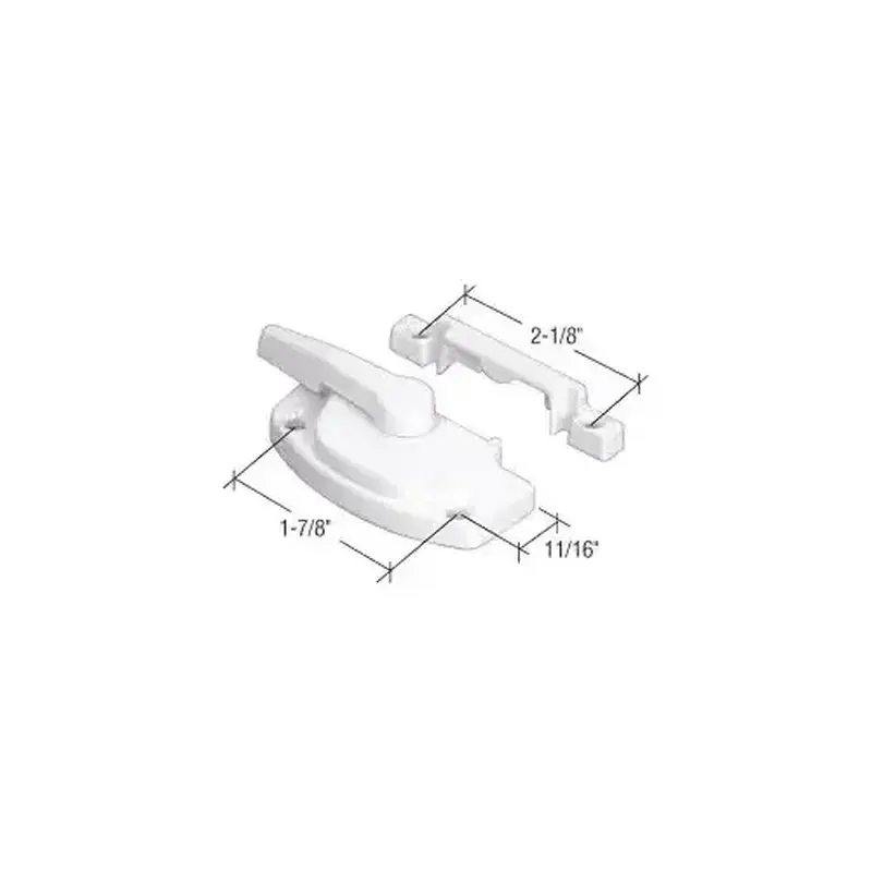 CRL F2754 White Sash Lock with 1-7/8" Screw Holes