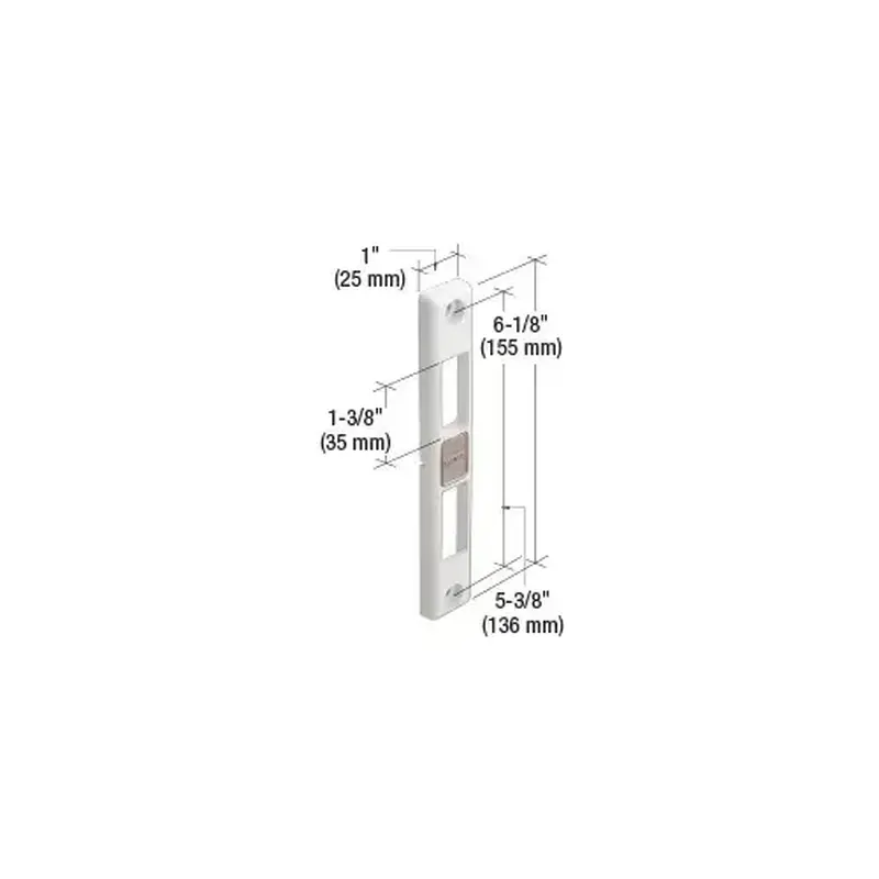 CRL HA0208W White Milgard Door Keeper