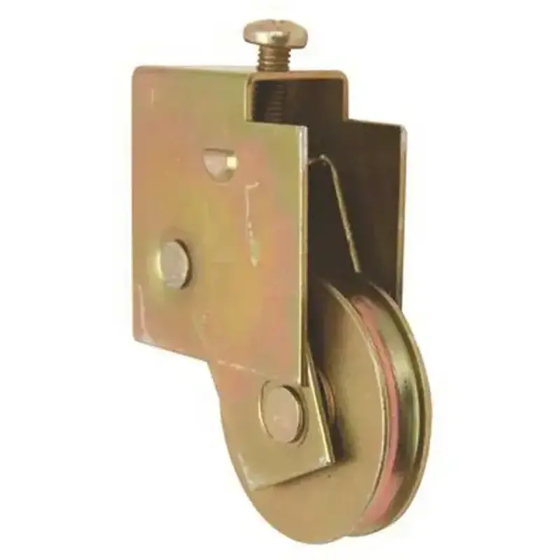 Brixwell 9-235 Patio Door Steel Roller Assembly Brass