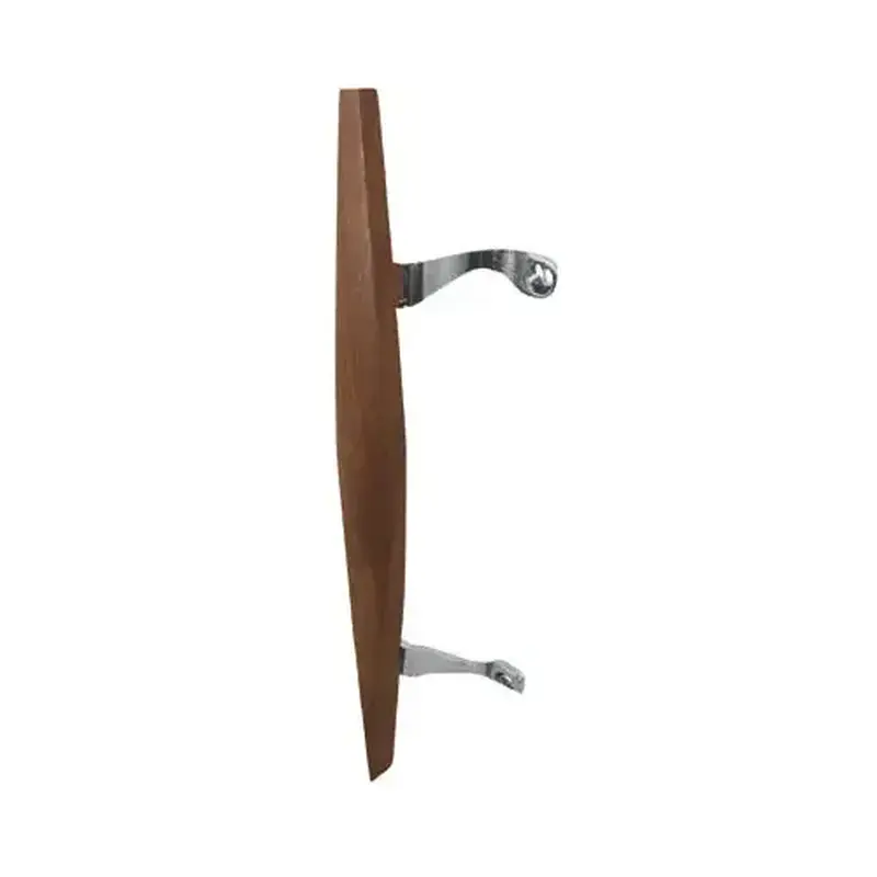 CRL C1069 Wood/Chrome Inside Pull, 6-5/8" Screw Holes