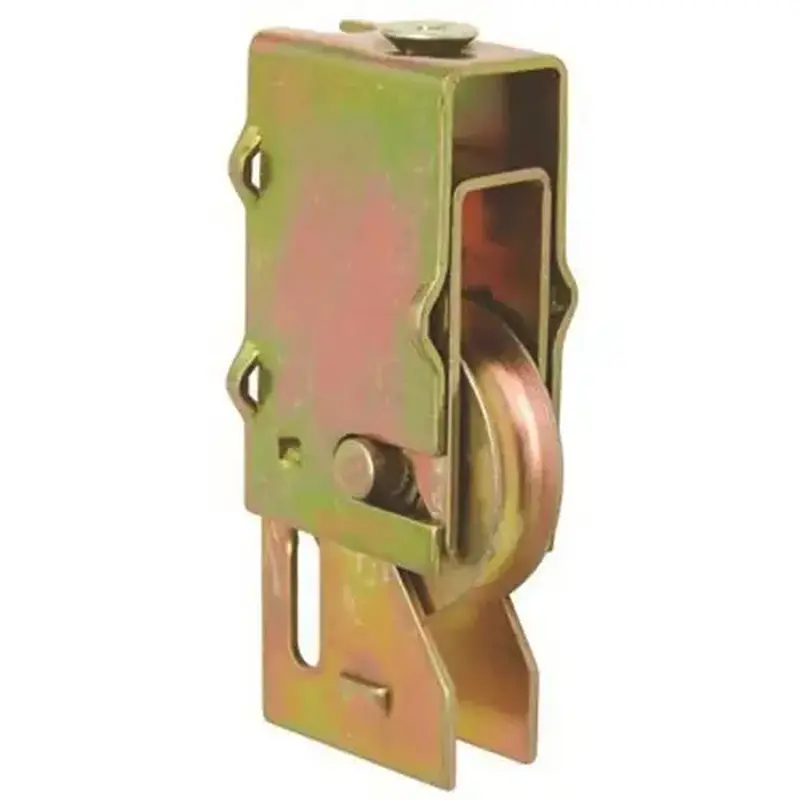 Brixwell 9-273 Patio Door Steel Roller Assembly Brass