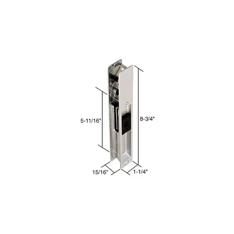 CRL C1030 Non-Keyed Handle Set - 5-11/16" Screw Holes Aluminum