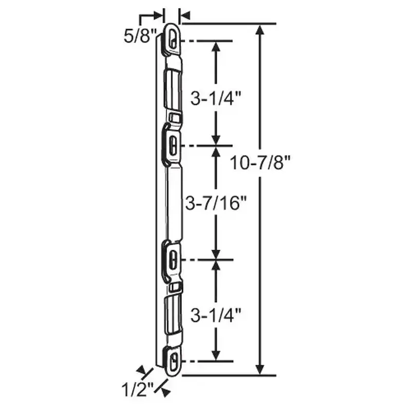 Brixwell 900-22553ss Surface Keeper Only stainless Steel