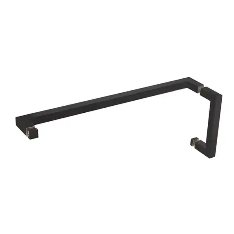 FHC PHSQ6X180RB 6" x 18" Square Pull / Towel Bar Combo - Oil Rubbed Bronze