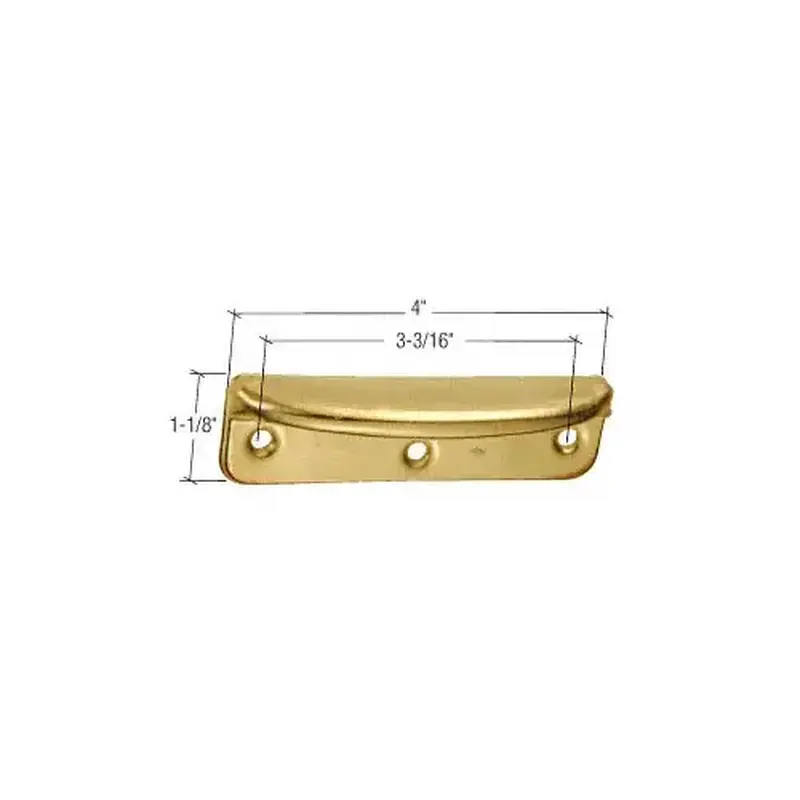 Prime-Line F2558 Brass 4" Window Sash Lift