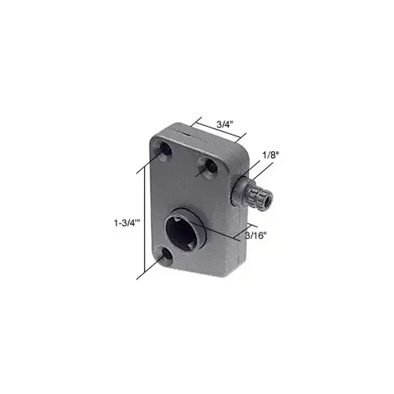 Prime-Line R7021 Right Hand Window Slant Sill Operator 1-3/4" Screw Holes