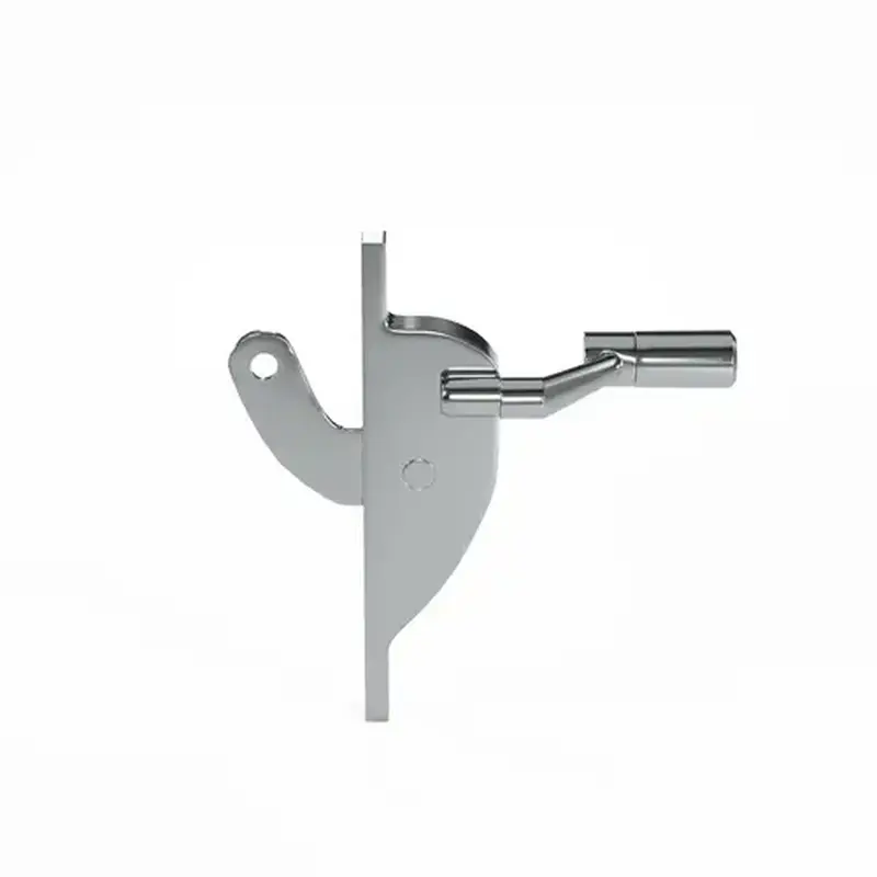 Brixwell 41J-208p Jalousie Operator With Handle aluminum Left Hand D-7