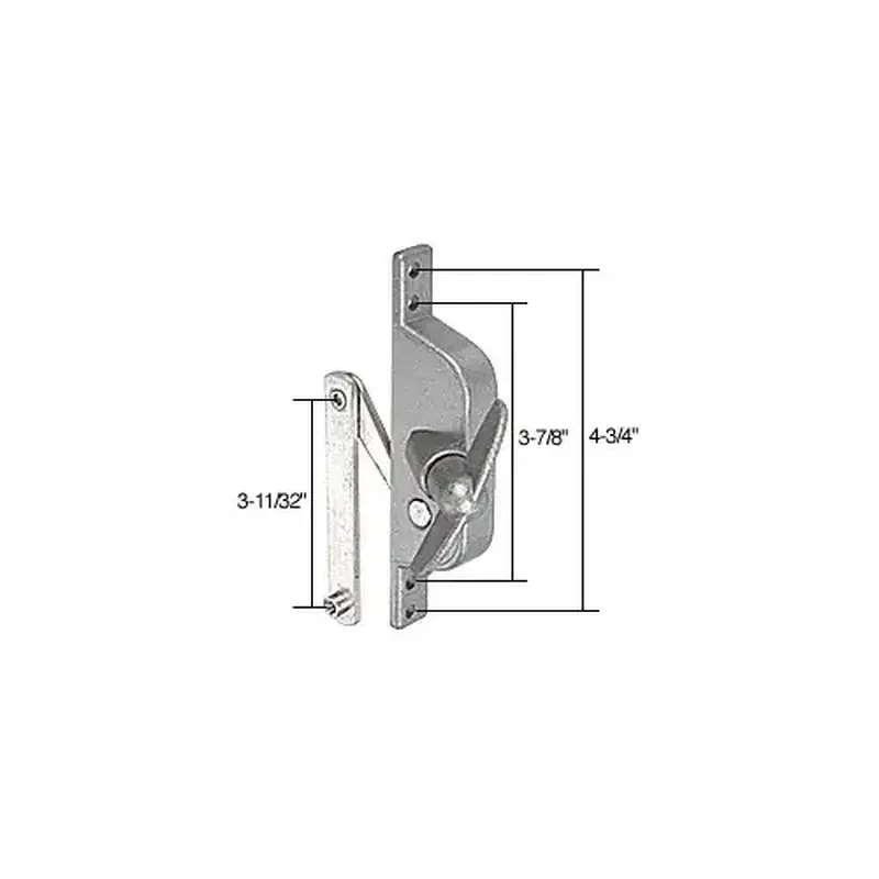 CRL WCM301 Jalousie Window or Door Operator for Stanley 3-11/32" Link Arm