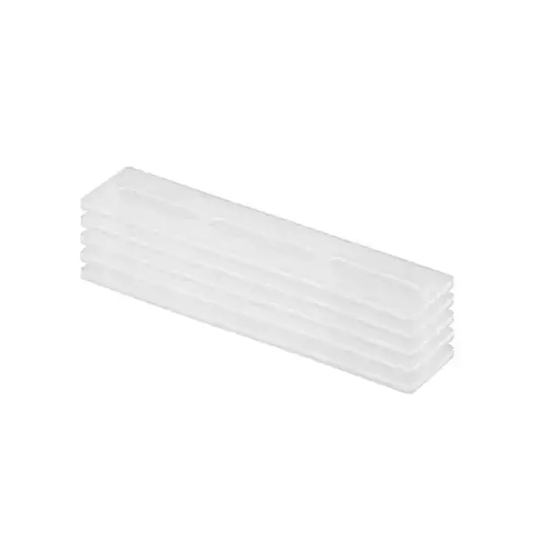 FHC N6900 5/8" Nylon By-Pass Door Bottom Guide Carpet Riser - pack of 5