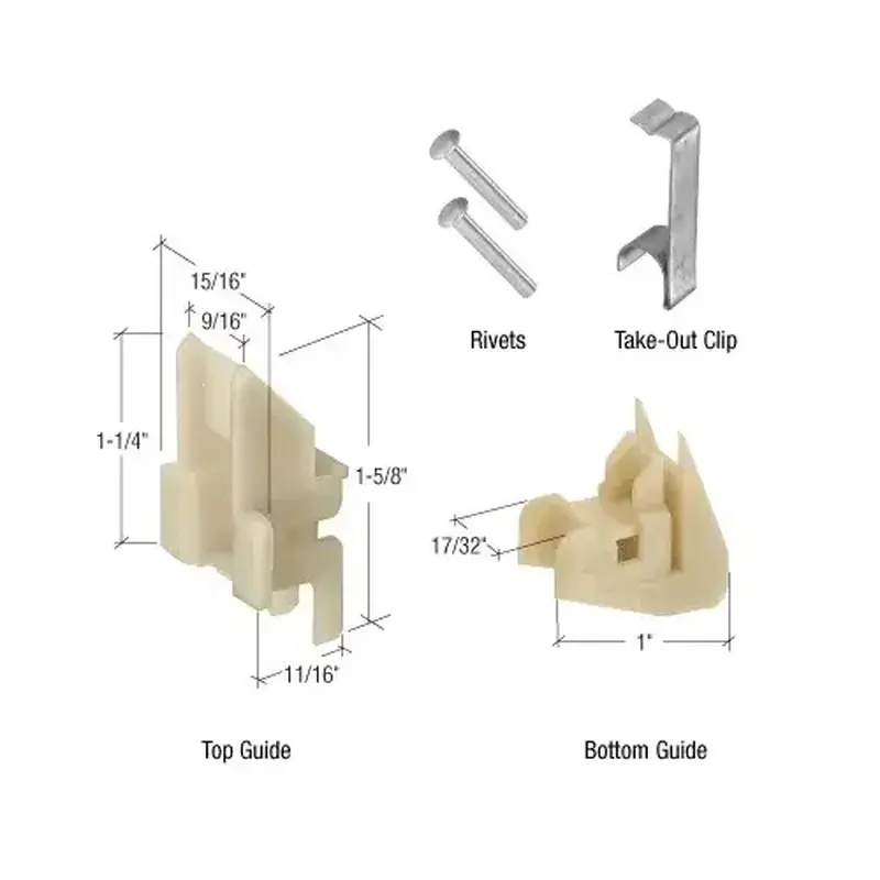 CRL FS296B Window Channel Balance Repair Kit Tan