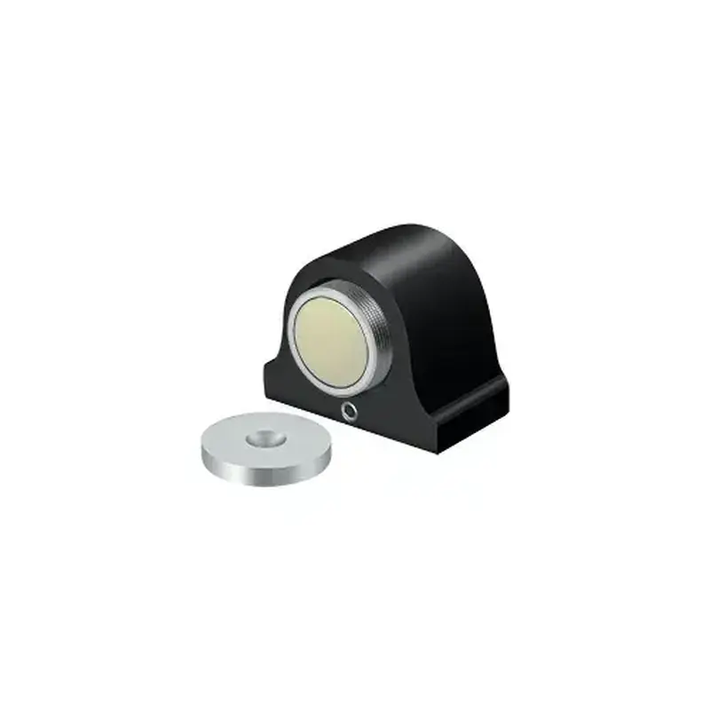 Deltana DSM125U19 Magnetic Dome Stop in Paint Black