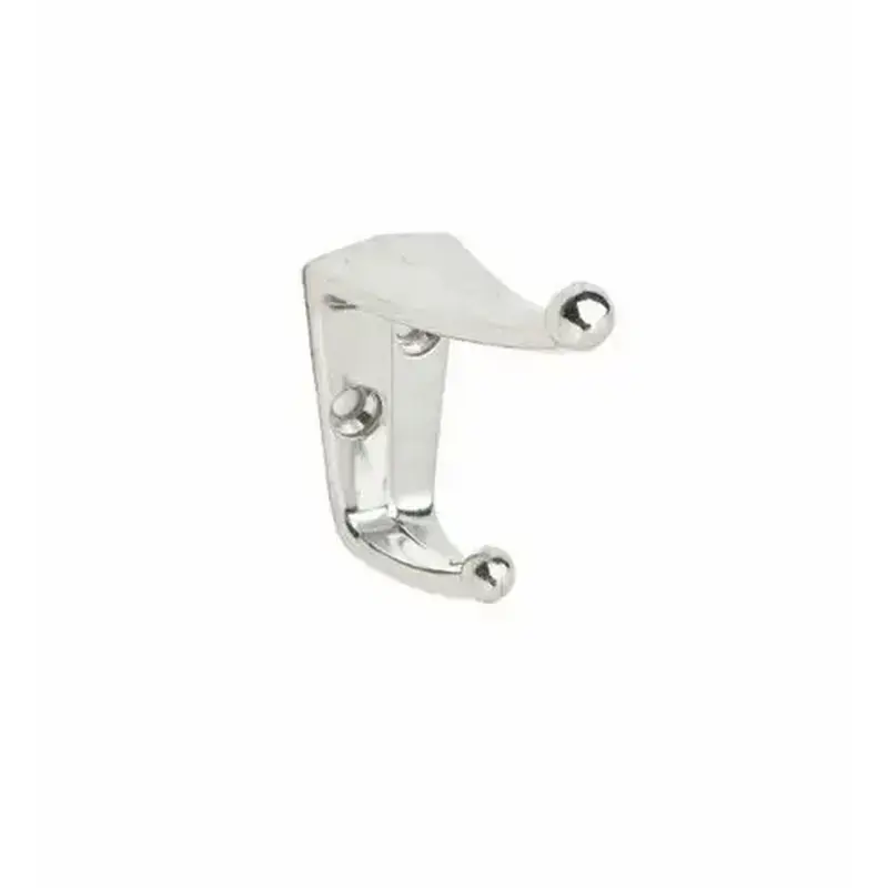 Ives Residential 405A14 Aluminum Coat and Hat Hook Bright Nickel Finish