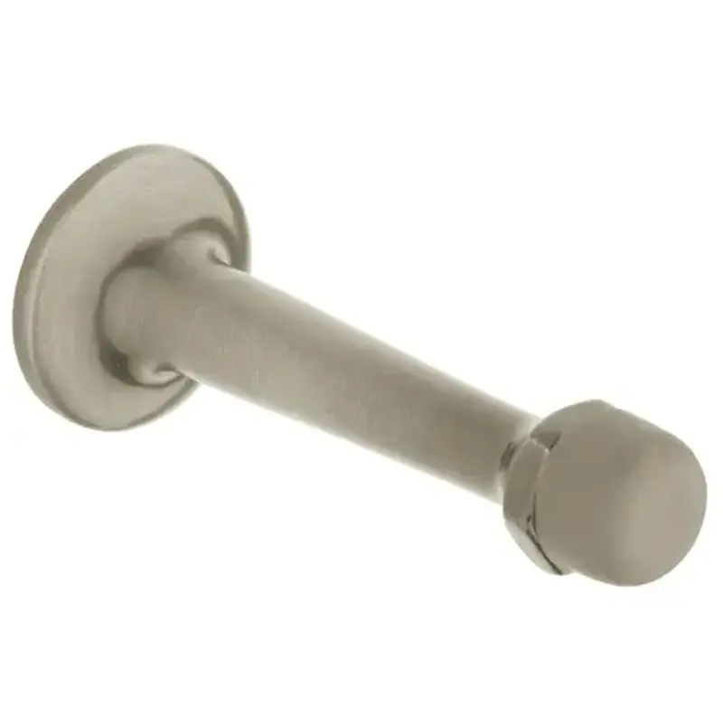 Baldwin 4045150 4045.150 Door Stop Solid 3" - Satin Nickel