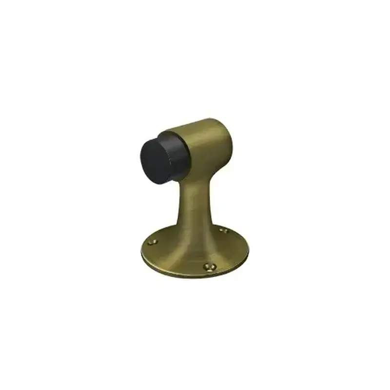 Deltana DSF3225U5 Floor Mount, Bumper, HD, Solid Brass in Antique Brass