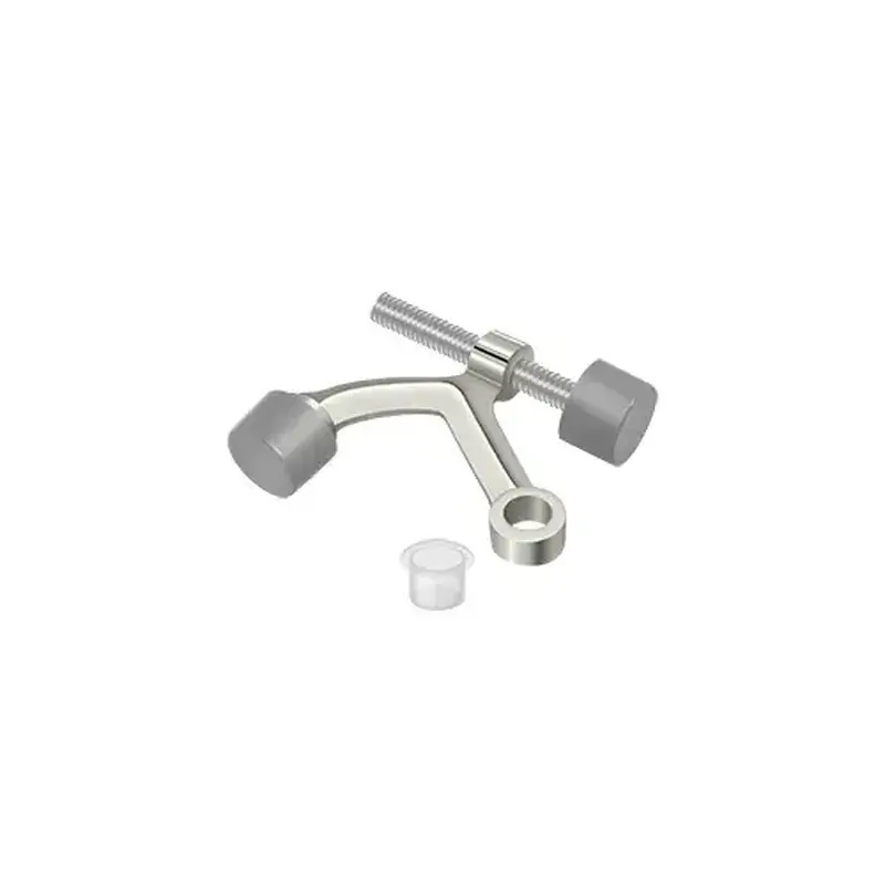 Deltana HP70U14 Hinge Pin Stop, Hinge Mounted in Polished Nickel