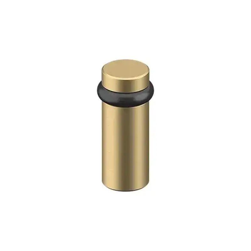 Deltana UFB6000U4 ROUND UNIVERSAL FLOOR BUMPER 3", SOLID BRASS in Brushed Brass