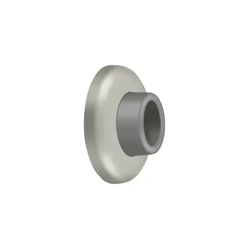Deltana WB250U15 Wall Mount Concave Flush Bumper, 2-1/2" Diam. in Brushed Nickel