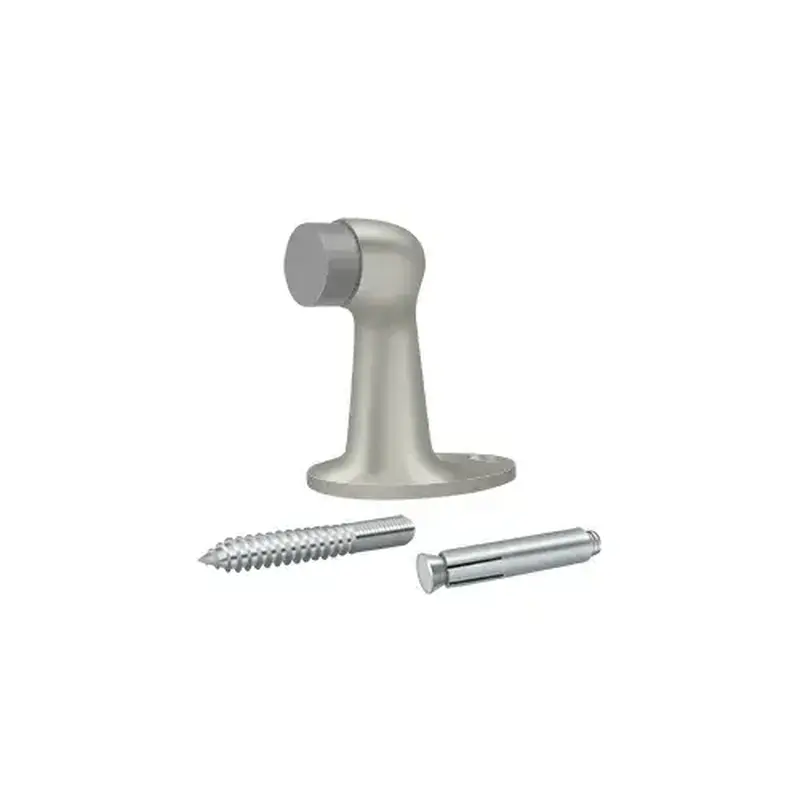 Deltana FDB278U15 Floor Door Bumper 2-7/8", Solid Brass in Brushed Nickel