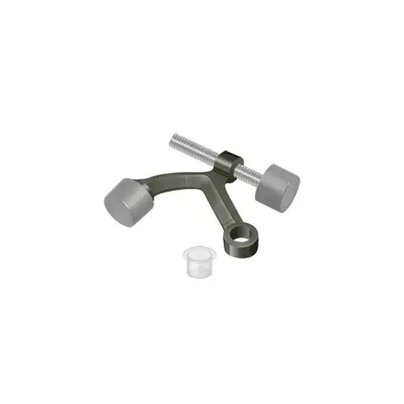 Deltana HP70U15A Hinge Pin Stop, Hinge Mounted in Antique Nickel