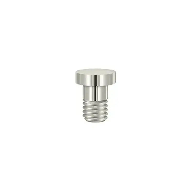 Deltana HPSS70U14 Extended Button Tip for Solid Brass Hinges in Polished Nickel