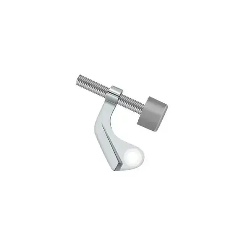 Deltana HPS88U26 Hinge Pin Stop, Hinge Mounted for Steel Hinges in Polished Chrome