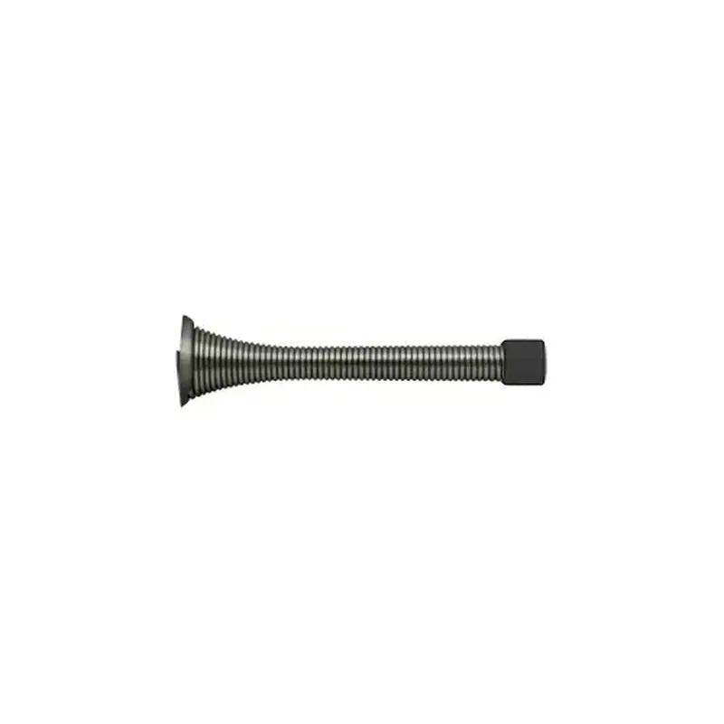 Deltana SDS375U15A 3-3/4" Baseboard Door Bumper, HD, Steel in Antique Nickel