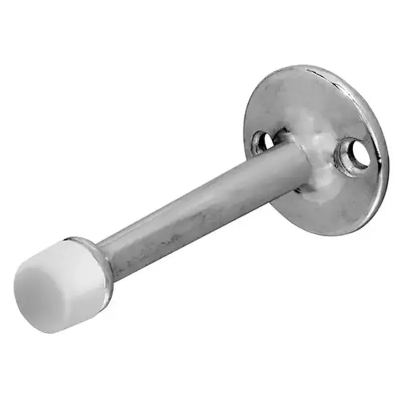 Rockwood 517BRS 3-3/4" Aluminum Rigid Door Stop Brass Finish