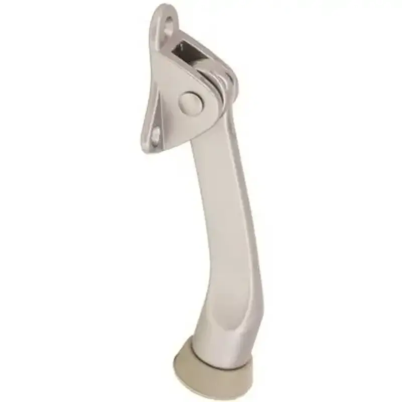 National Brand Alternative 801857 4-7/8 in. Door Stop Drop Down in Aluminum