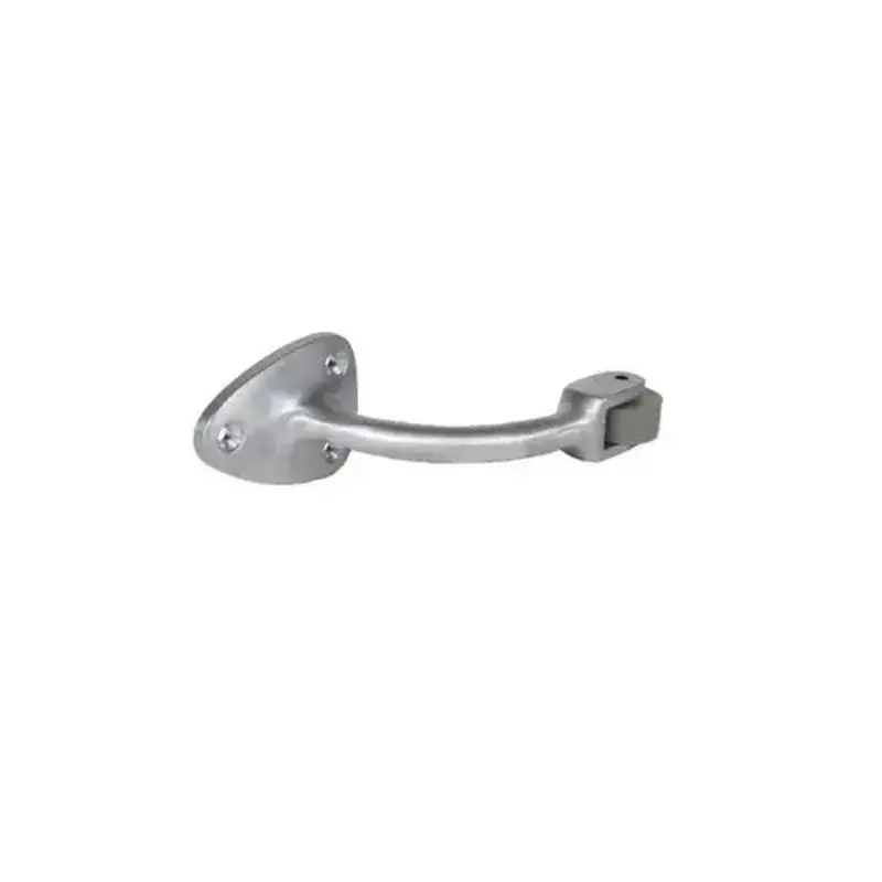 Trimco 1245626 1245 Curved Roller Stop, Satin Chrome