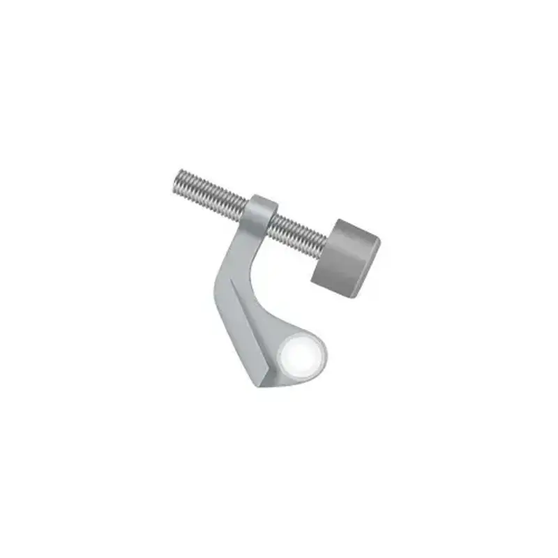 Deltana HPH89U26D Hinge Pin Stop, Hinge Mounted for Brass Hinges in Brushed Chrome