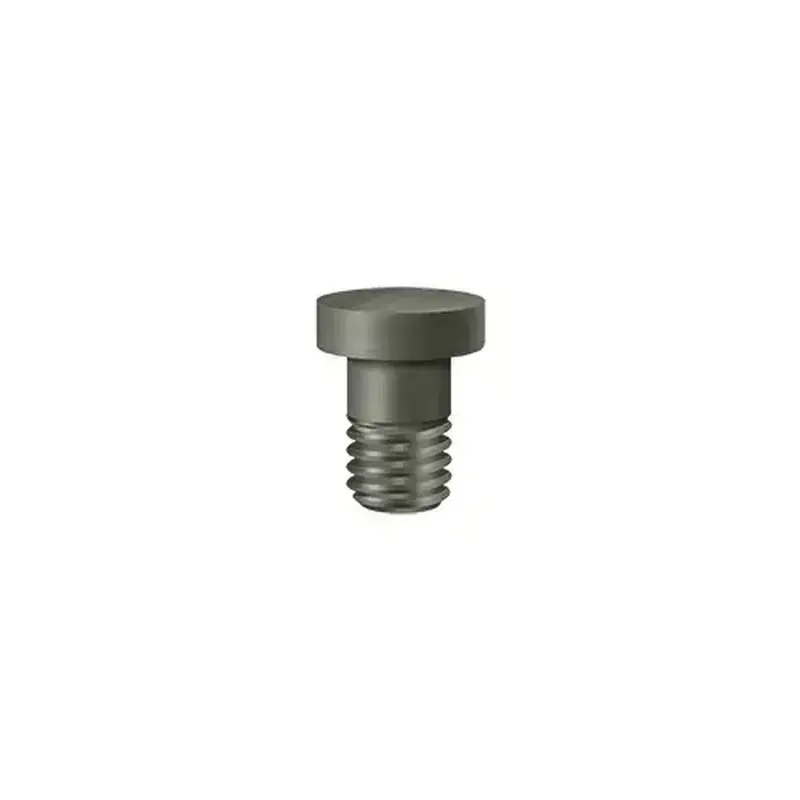 Deltana HPSS70U15A Extended Button Tip for Solid Brass Hinges in Antique Nickel
