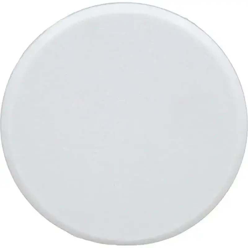 Stone Harbor Hardware 31412-WH 3" Flat Wall Stop with Adhesive Back - White