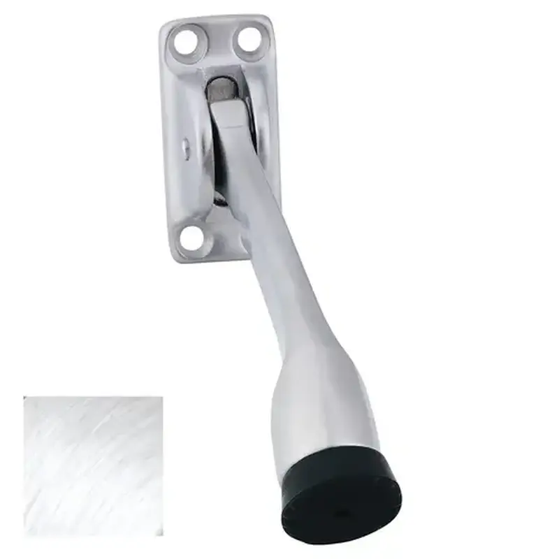 IVES FS452-4 US28 FS452 Kick Down Holder, Satin Aluminum Clear