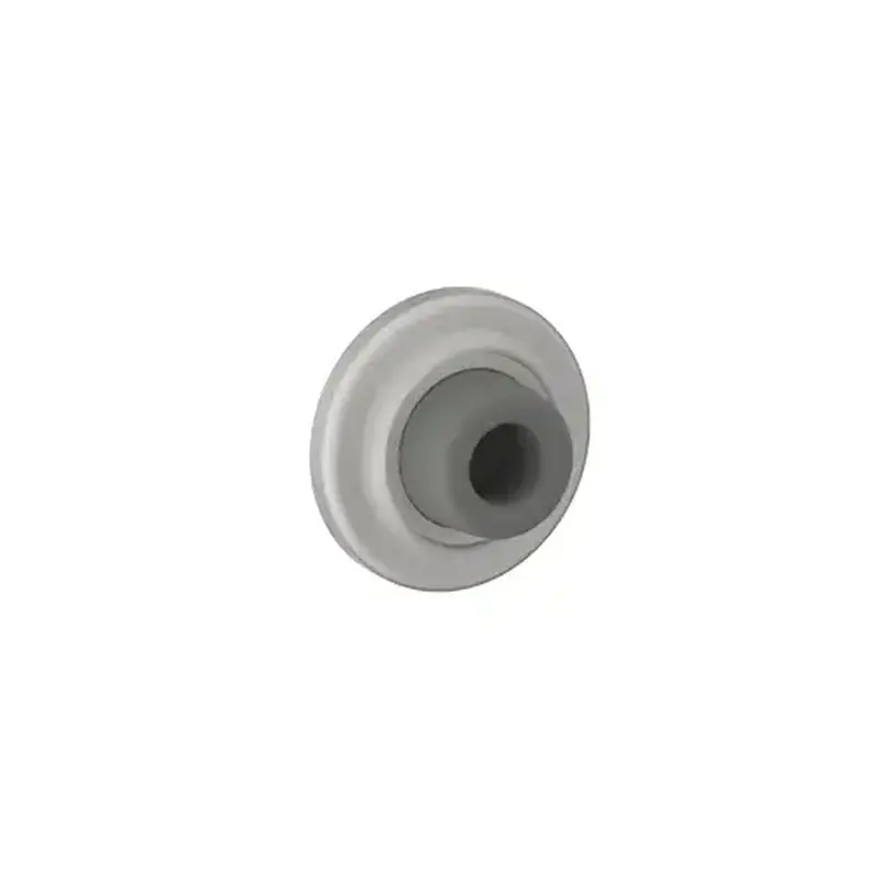 Hager 053227-XCP100 234W Ridged Concave Wall Stop, Bright Brass Finish - pack of 100