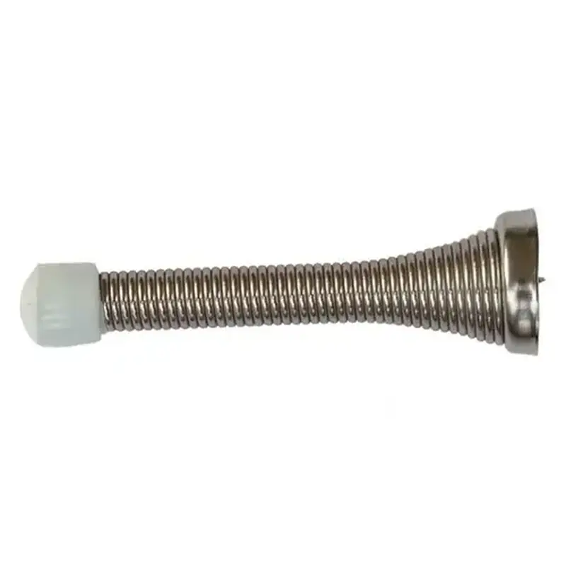 Orca Hardware TH-3118-26 3-1/8" Spring Door Stop Bright Polished Chrome