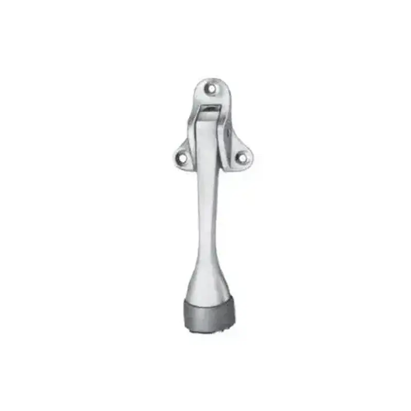 Baldwin 4100033 4" Lever Door Holder Vintage Brass Finish