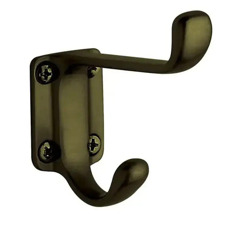 Baldwin 0781050 Costume Hook Antique Brass Finish