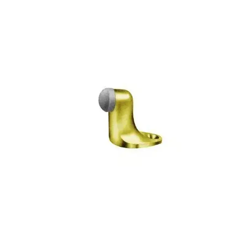 Baldwin 4510030 Floor Bumper, Polished Brass