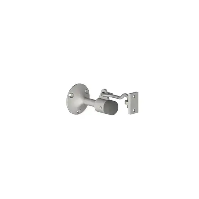 Hager 070578 256S Wall Stop and Hook Holder with Screw Holes, Satin Bronze Finish
