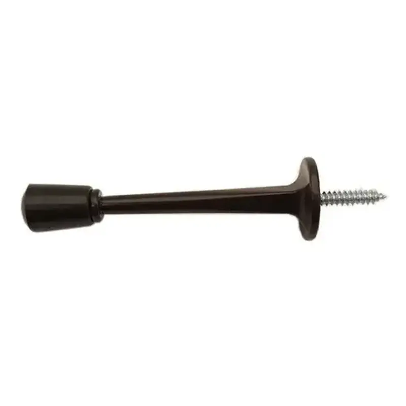 Orca Hardware TH-30RD-10B HD Rigid Door Stop With Black Tip