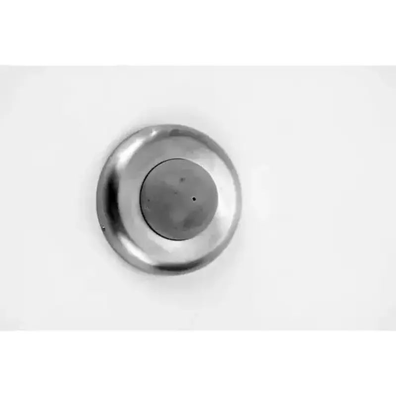 Don Jo 1406622 2-1/2" Convex Wrought Wall Stop Black Finish