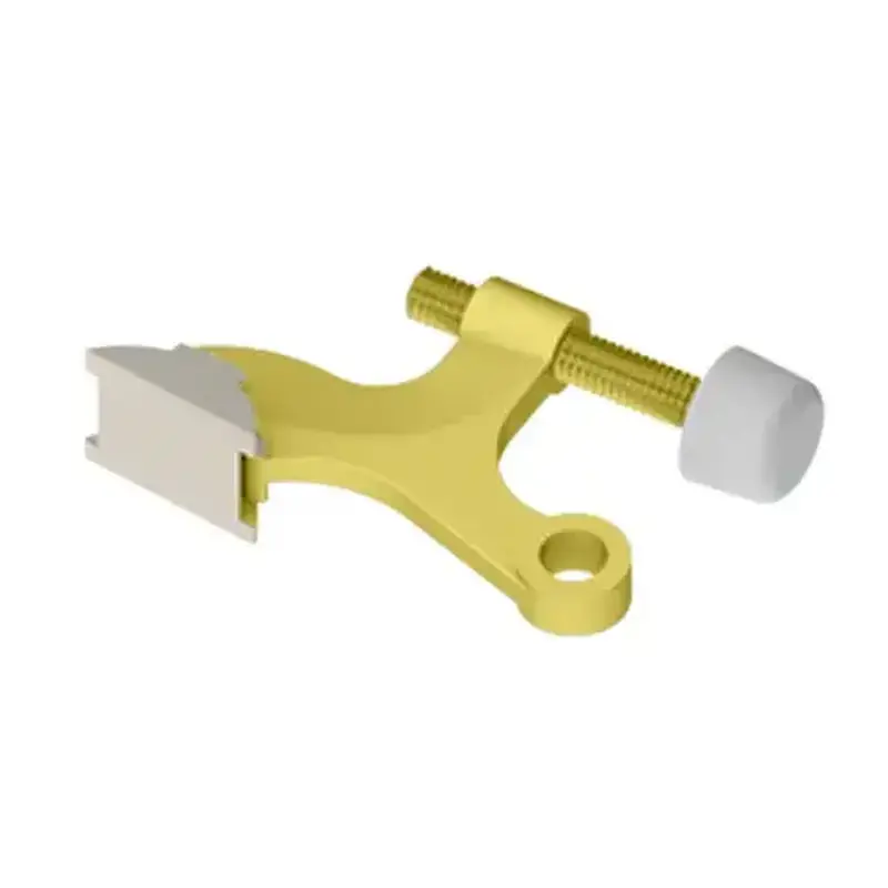 Hager BL6212-3 Residential Hinge Pin Door Bumper Bright Polished Brass