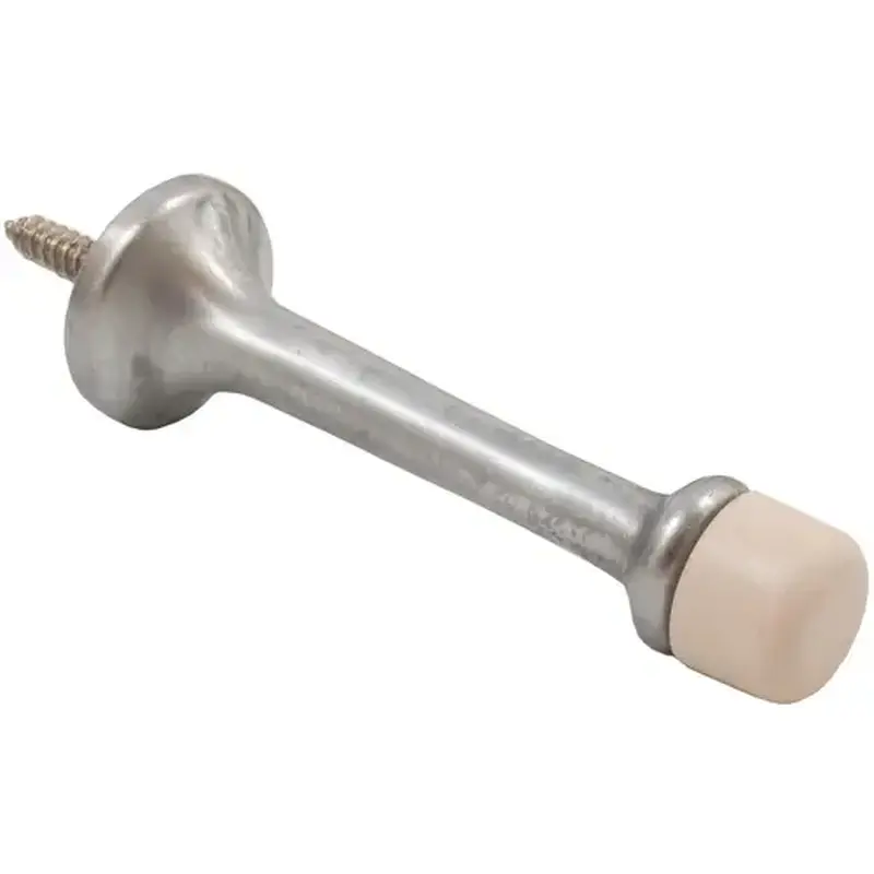 Ives Commercial 61A26D Aluminum 3-3/16" Solid Door Stop Satin Chrome Finish