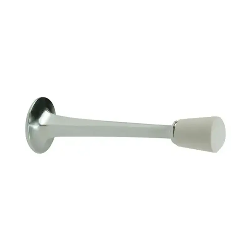 Pamex DD0220PB 3-1/8" Cast Door Stop Bright Brass Finish