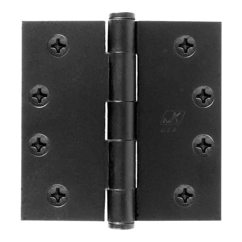 Black Iron Architectural HingeBlack Iron / 3" x 3"