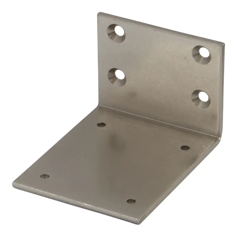 Jamb Bracket For Horizontal Spring PivotsSatin Nickel