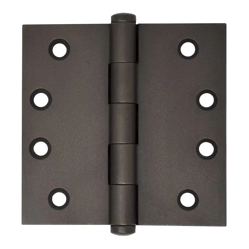 Rocky Mountain Hardware Plain Bearing Hinge, 4" x 4"Silicon Bronze Dark (BD)