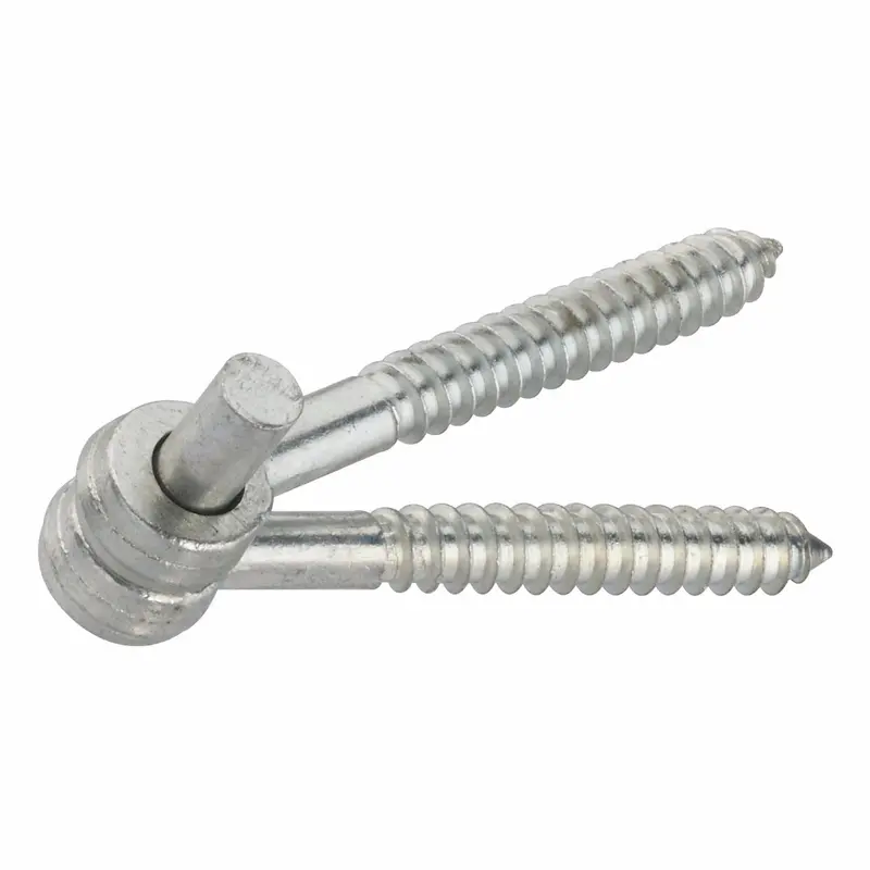 Screw Hook and Eye Hinge8 - 1/2"